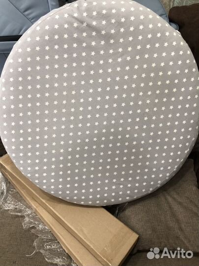 Матрас на круглую кроватку