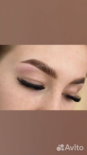 Ламинирование бровей модель