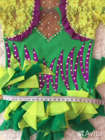 Купальник для художественной гимнастики р 98-110