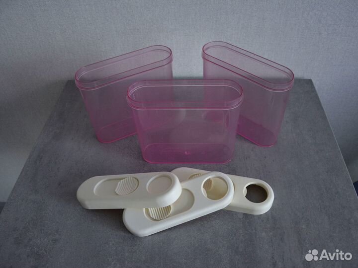 Банки для сыпучих продуктов. Набор из 3 штук