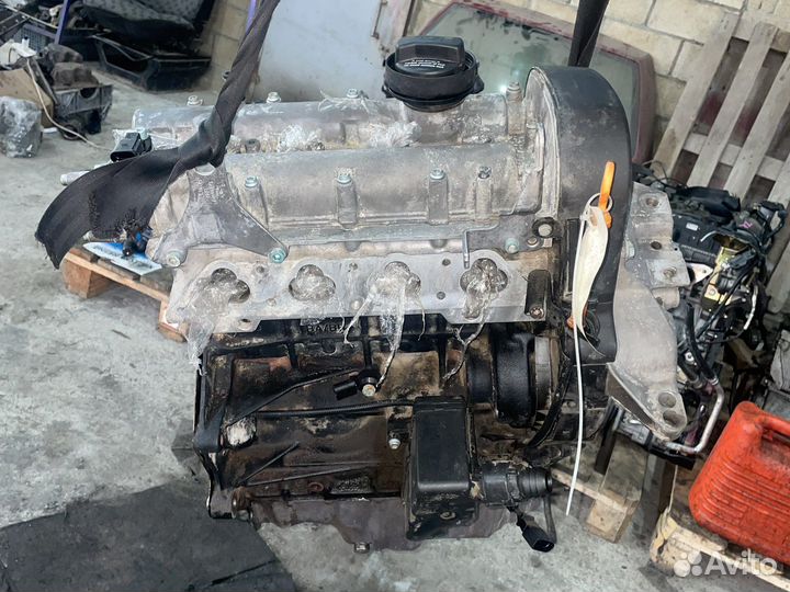 Двигатель AZD 1.6 16кл гольф бора сеат