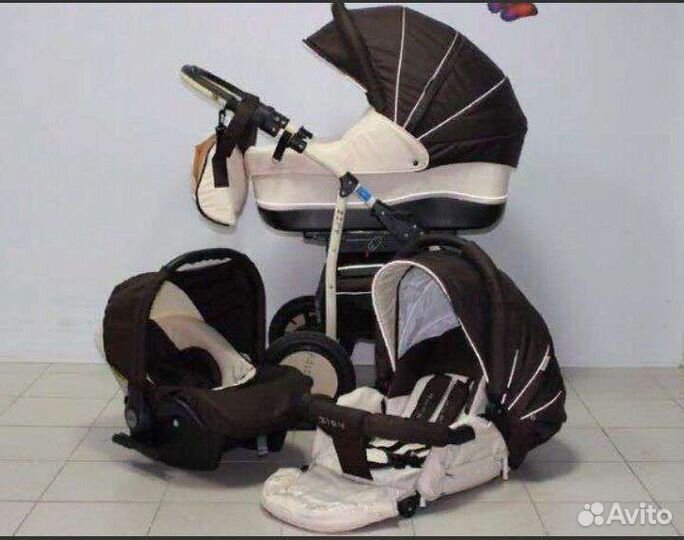 Коляска 3 в 1.Verdi.Zipy.С автолюлькой