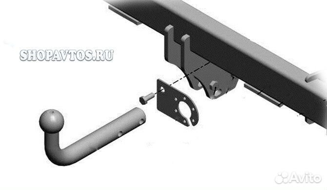 Фаркоп трейлер toyota rav4 2000-2006 / chery tiggo