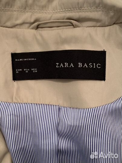 Тренч zara