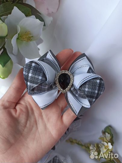 Школьный набор бантиков, ручная работа