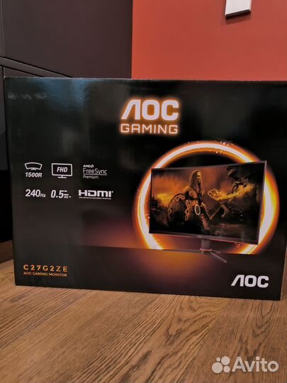 Игровой Монитор AOC 27 дюймов 240 гц новый