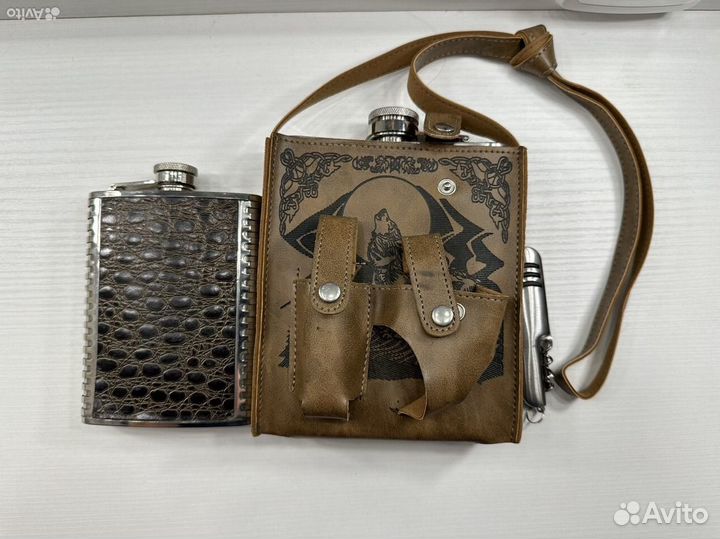 Фляга из нержавеющей стали