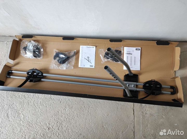 Крепление для велосипеда на крышу thule