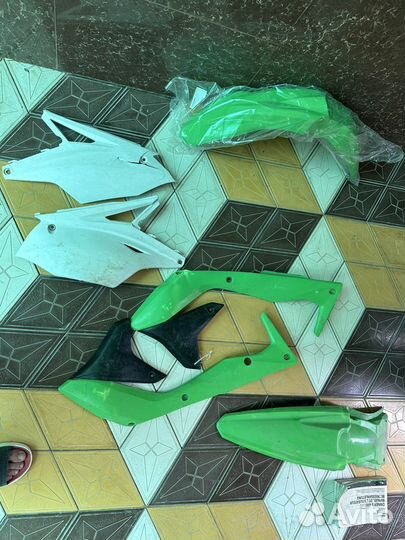Комплект пластика kawasaki kx 450 2017год