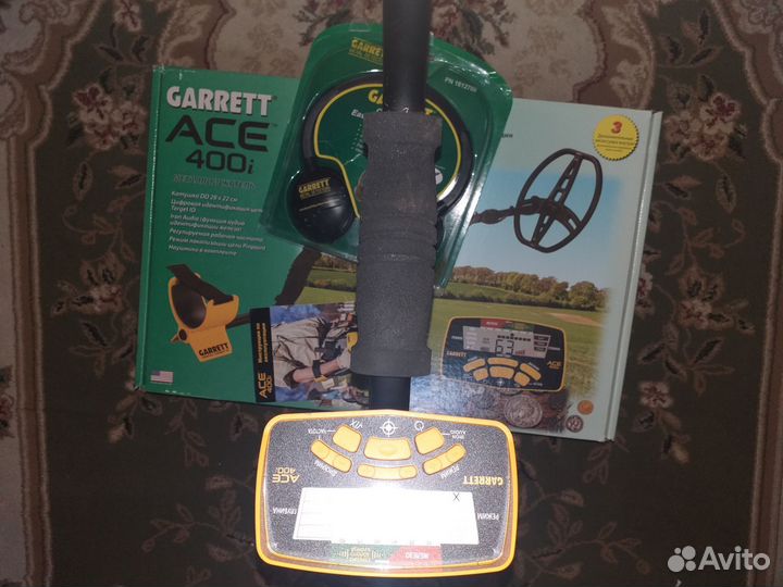 Металлоискатель garrett ace 400i