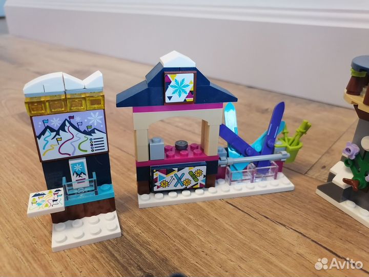 Lego friends 41322 каток, 41324 подъемник