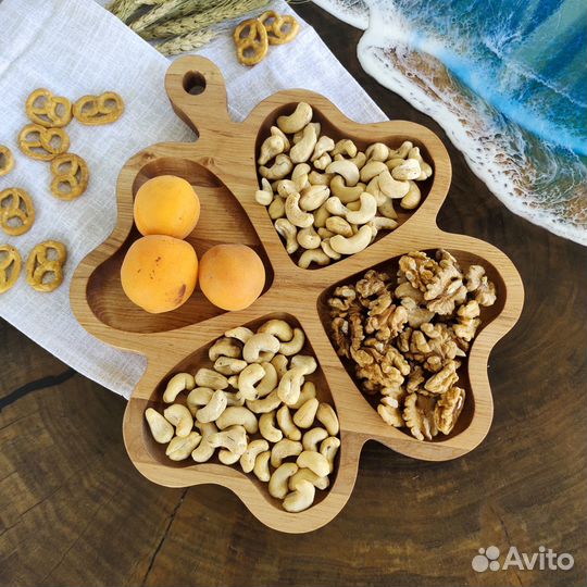 Менажницы из натурального клёна