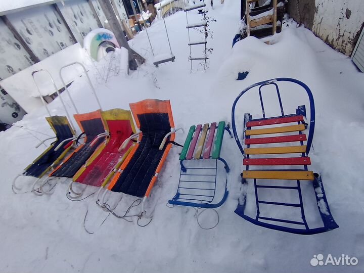 Детские санки, снегокаты