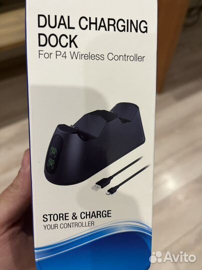Зарядная станция playstation 4 (ps4) новая