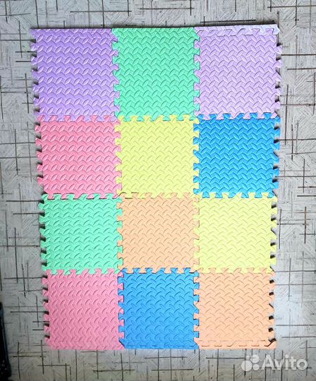 Детский коврик пазл