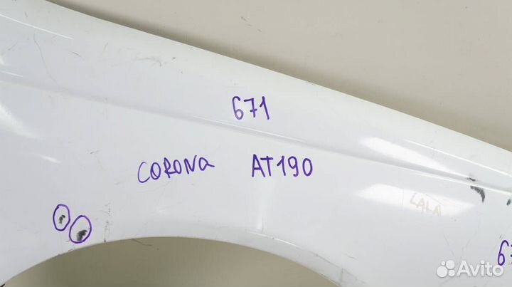 Крыло переднее правое Toyota Corona AT190