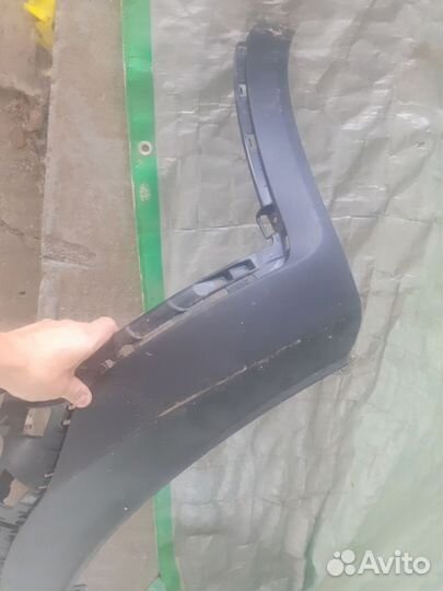 Накладка бампера переднего Hyundai Santa Fe 4