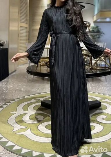 Платье плиссе
