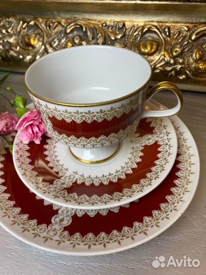 Чайное трио Lichte Porzellan Fine China