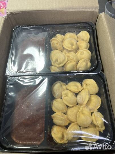 Пельмени жареные