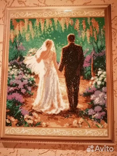 Картины из страз