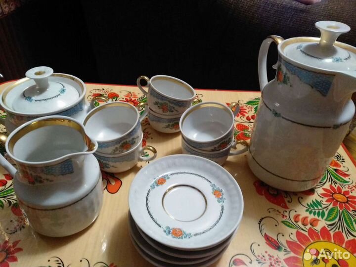 Кофейный сервиз 6 персон СССР Тернополь