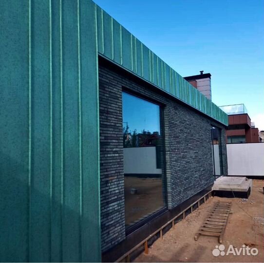 Фасадная плитка Real Brick Бирюзовый