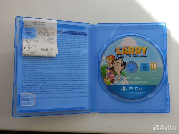 Игра на ps4 Leisure Suit Larry