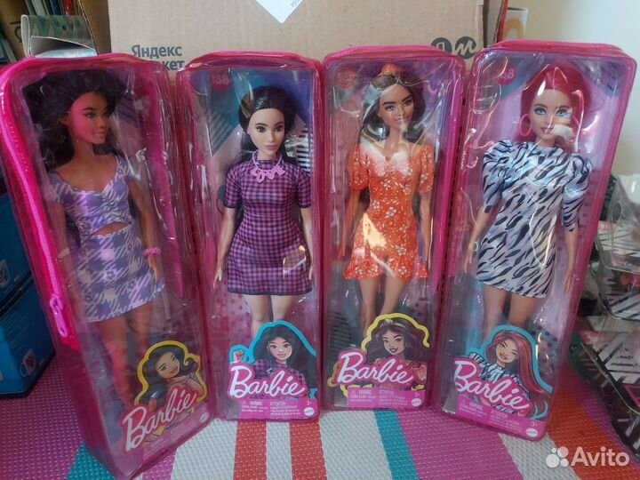 Барби новые extra, mtm, fashionistas, bmr, looks