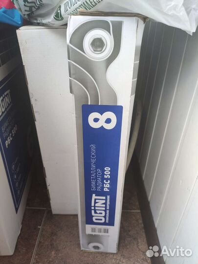 Радиатор отопления Ogint рбс 500 8