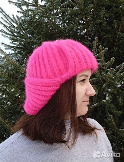 Шапка ушанка. Пух норки