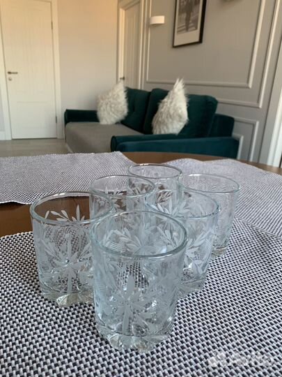 Стаканы для воды, сока