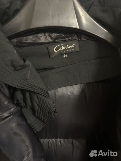 Пуховик женский демисезонный