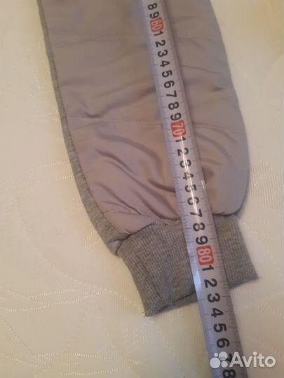 Брюки тёплые для девочки на рост 140см