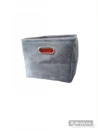 Корзина тканевая, велюр