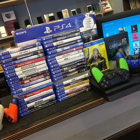 Sony playstation 4 500Gb + 50 игр