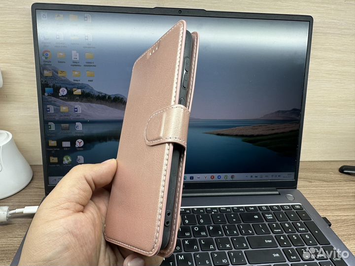 Чехол на Samsung s21 fe книжка