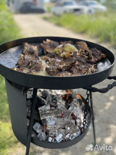 Сковорода из диска бороны