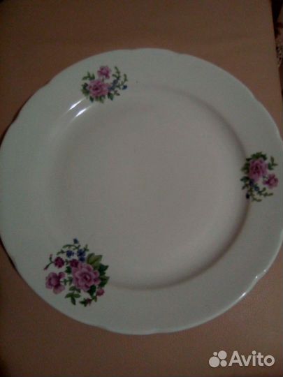 Тарелка СССР Дулево