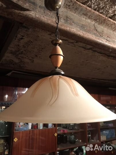 Светильник подвесной, телефон под старину