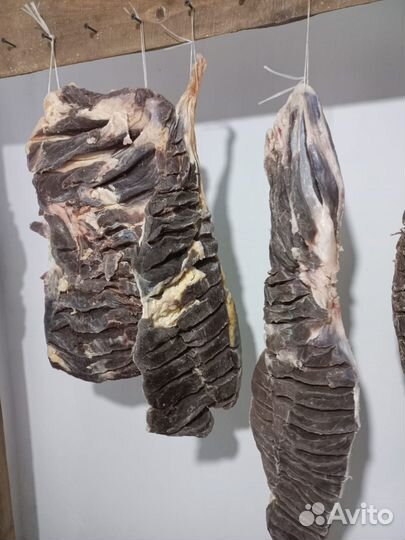 Сушёное мясо и колбаса