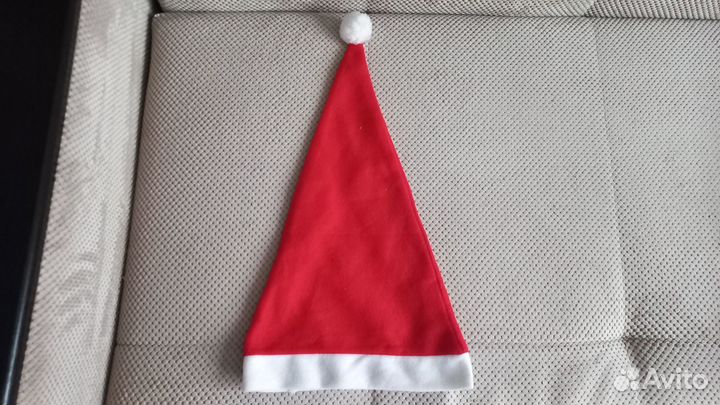 Новогодняя шапка Деда Мороза (Новая)