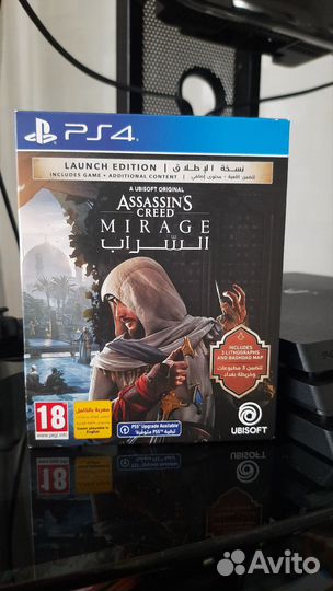 Assassins creed mirage ps4 диск