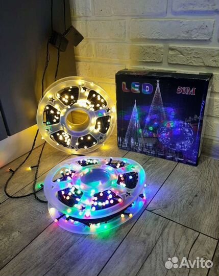 Гирлянда уличная 51 m