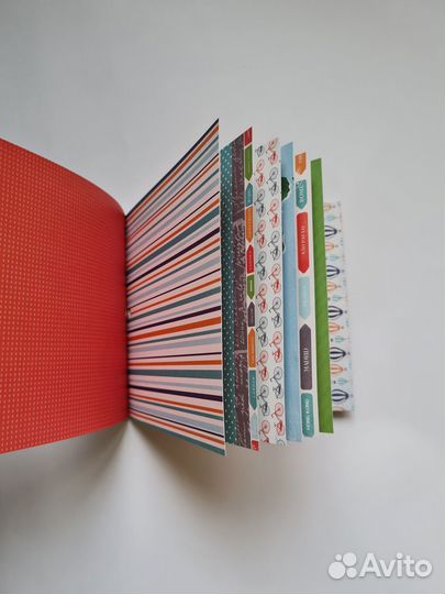 Набор бумаги скрапбукинг