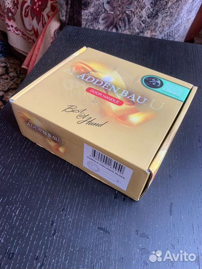 Дверная ручка Adden BAU silver