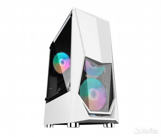 Корпус 1Stplayer DK-3 White 3xFan RGB (Новый)
