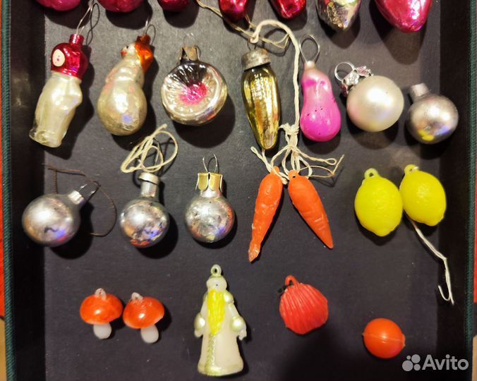 Елочные игрушки СССР малютка