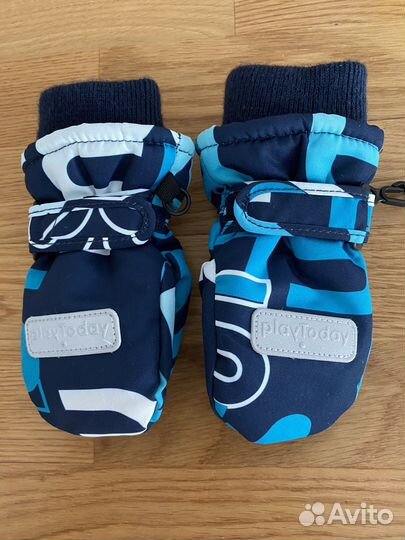 Варежки зимние детские