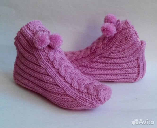 Вязаные носочки
